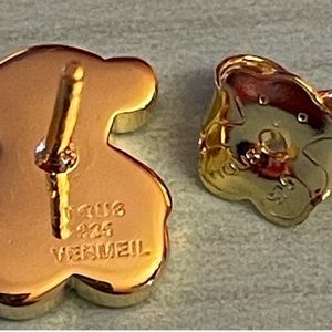 ❌SOLD❌- Sold out TOUS gold bear earrings